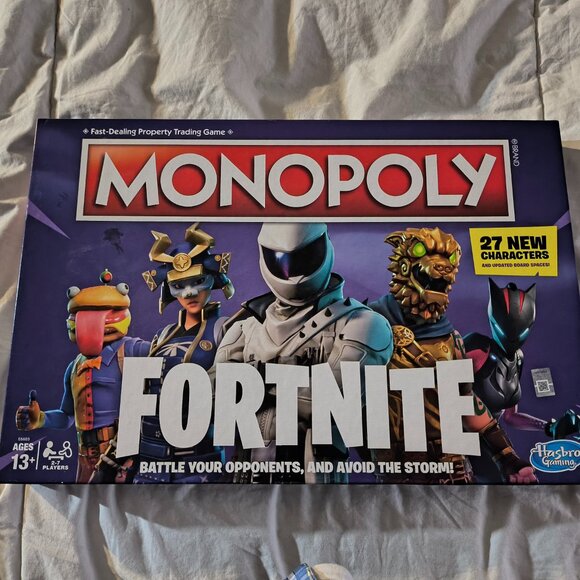 Fortnite Monopoly Collector's Edition - New! - Picture 2 of 3